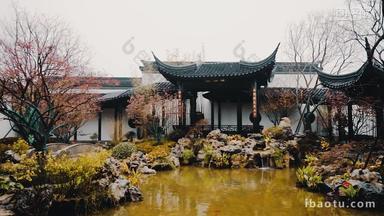 苏州园林景观中国风古建筑